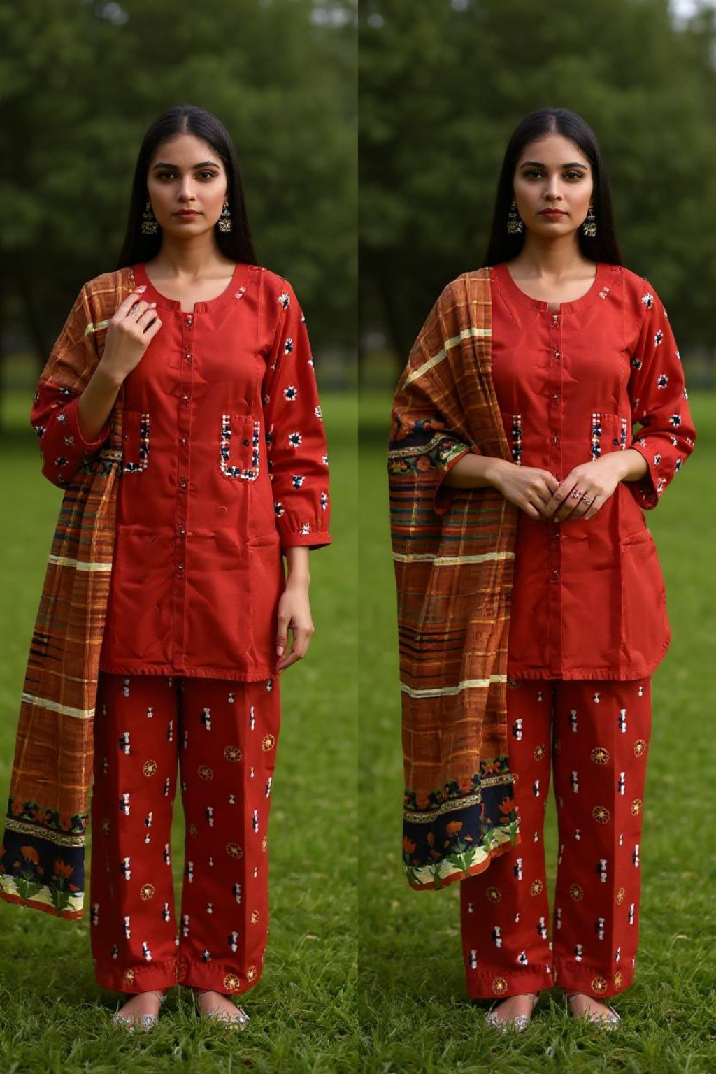 Luxury Lawn 3(PS) Stich Sethi Brothers